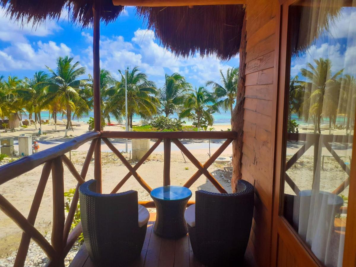 Palmeras De Mahahual Cabanas Eksteriør billede