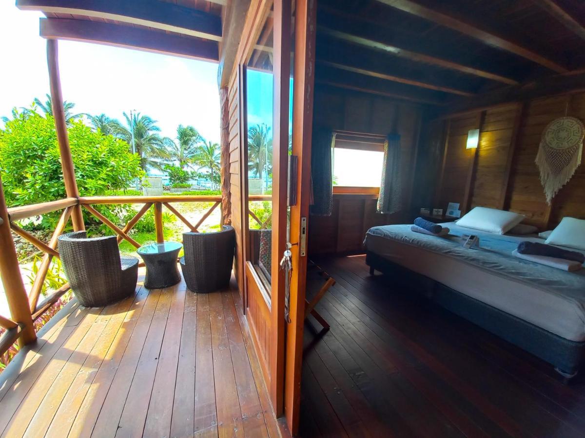Palmeras De Mahahual Cabanas Eksteriør billede