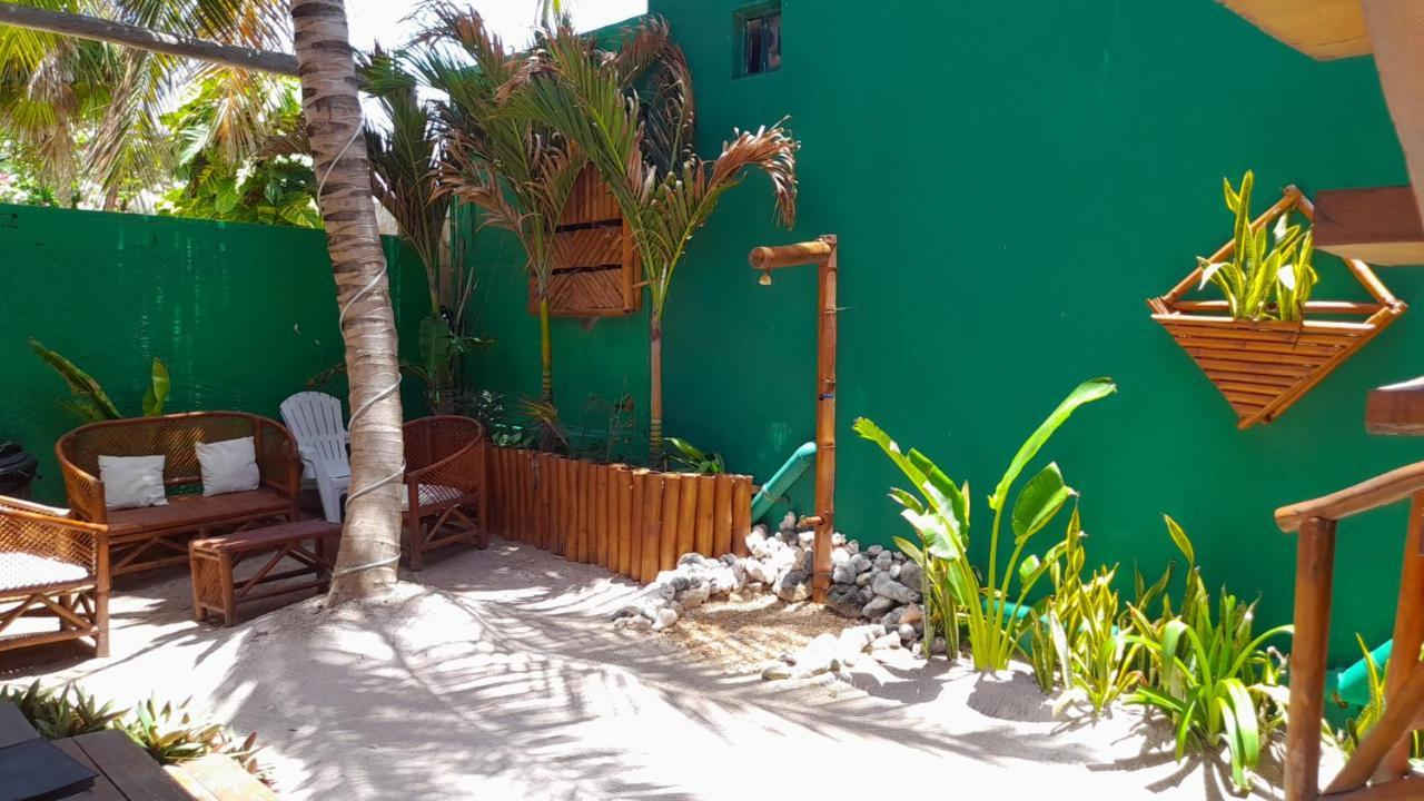 Palmeras De Mahahual Cabanas Eksteriør billede