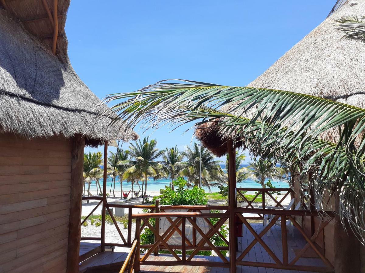Palmeras De Mahahual Cabanas Eksteriør billede