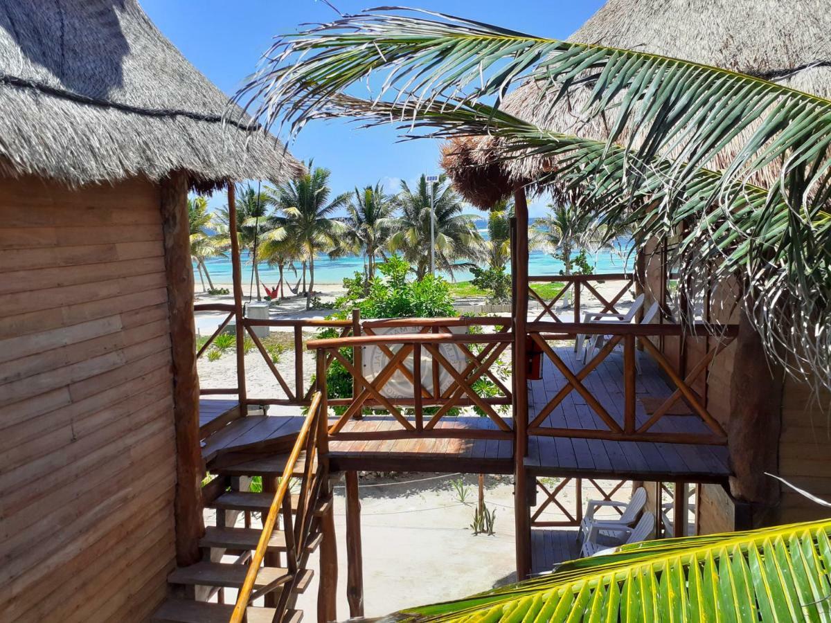 Palmeras De Mahahual Cabanas Eksteriør billede